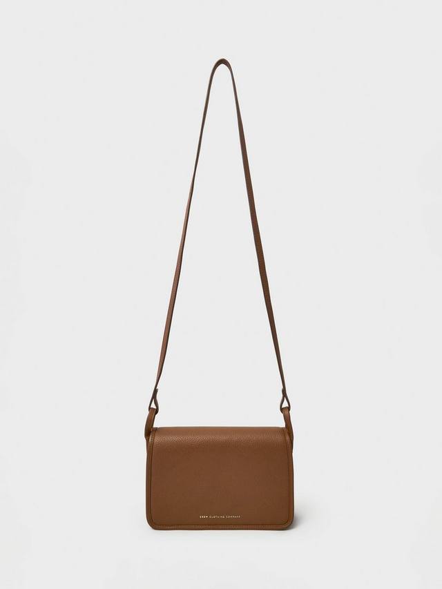 

Кожаная сумка через плечо Crew Clothing, Brown
