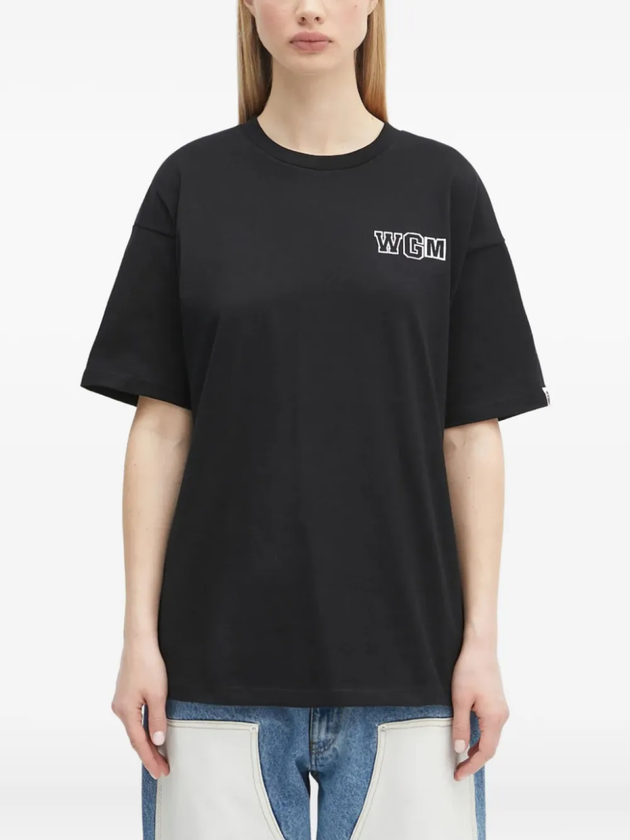 Футболка с изображением акулы BATHING APE A Bathing Ape, черный — фото 2