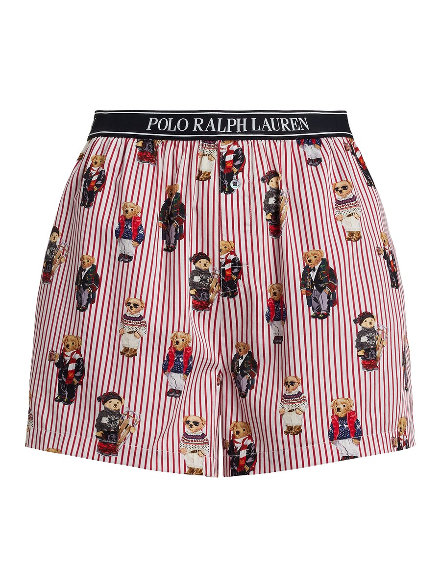 

Пижамные штаны Polo Ralph Lauren Iconic Bear, цвет Red/White