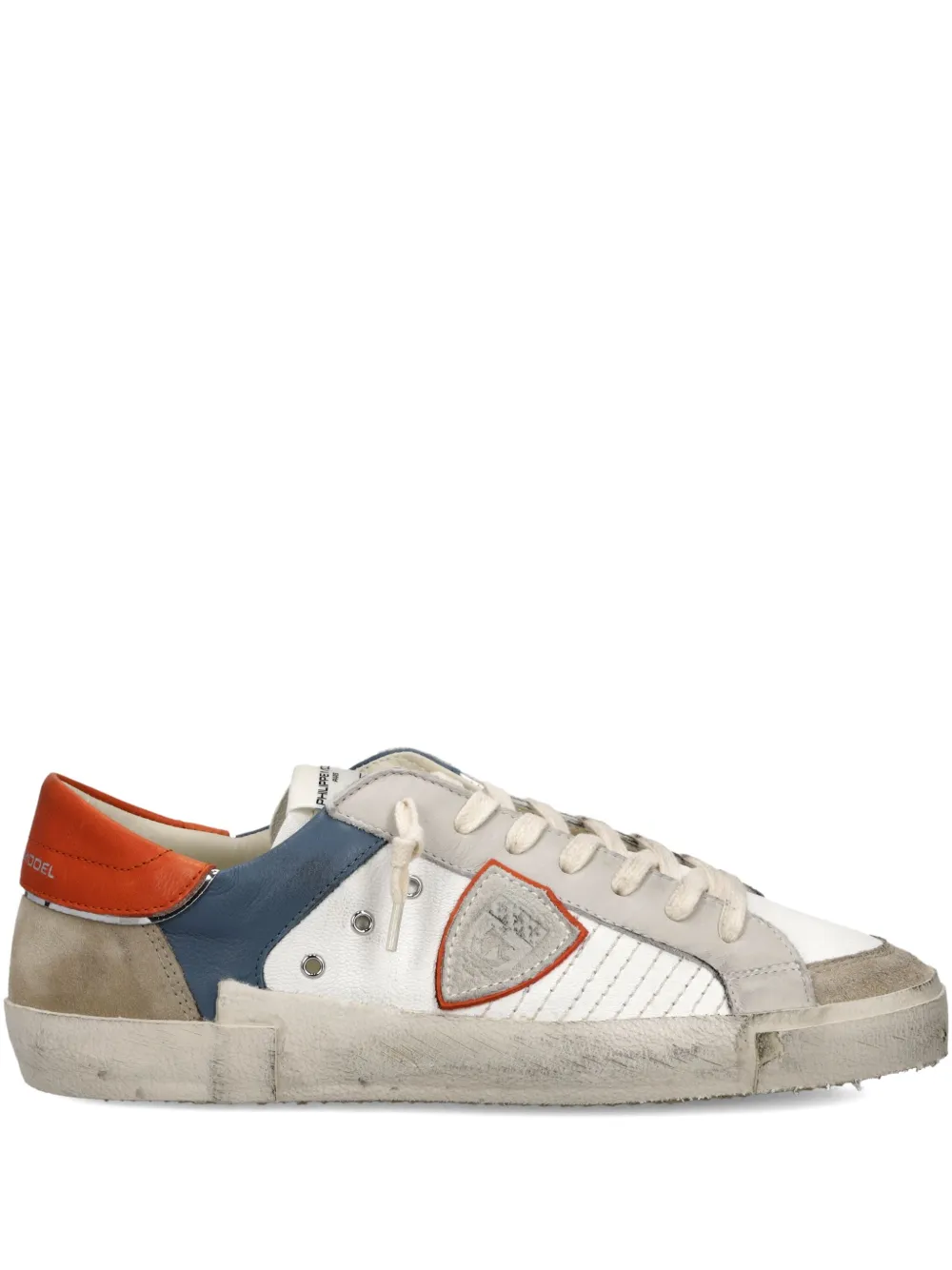 

Кеды Prsx в стиле колор-блок Philippe Model Paris, белый