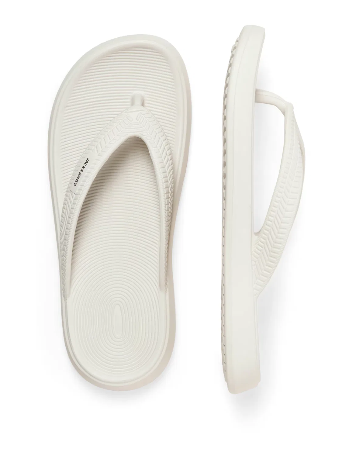 Сандалии с Т-образным ремешком 'JFWLAGOON' Jack & Jones, Cream — фото 3