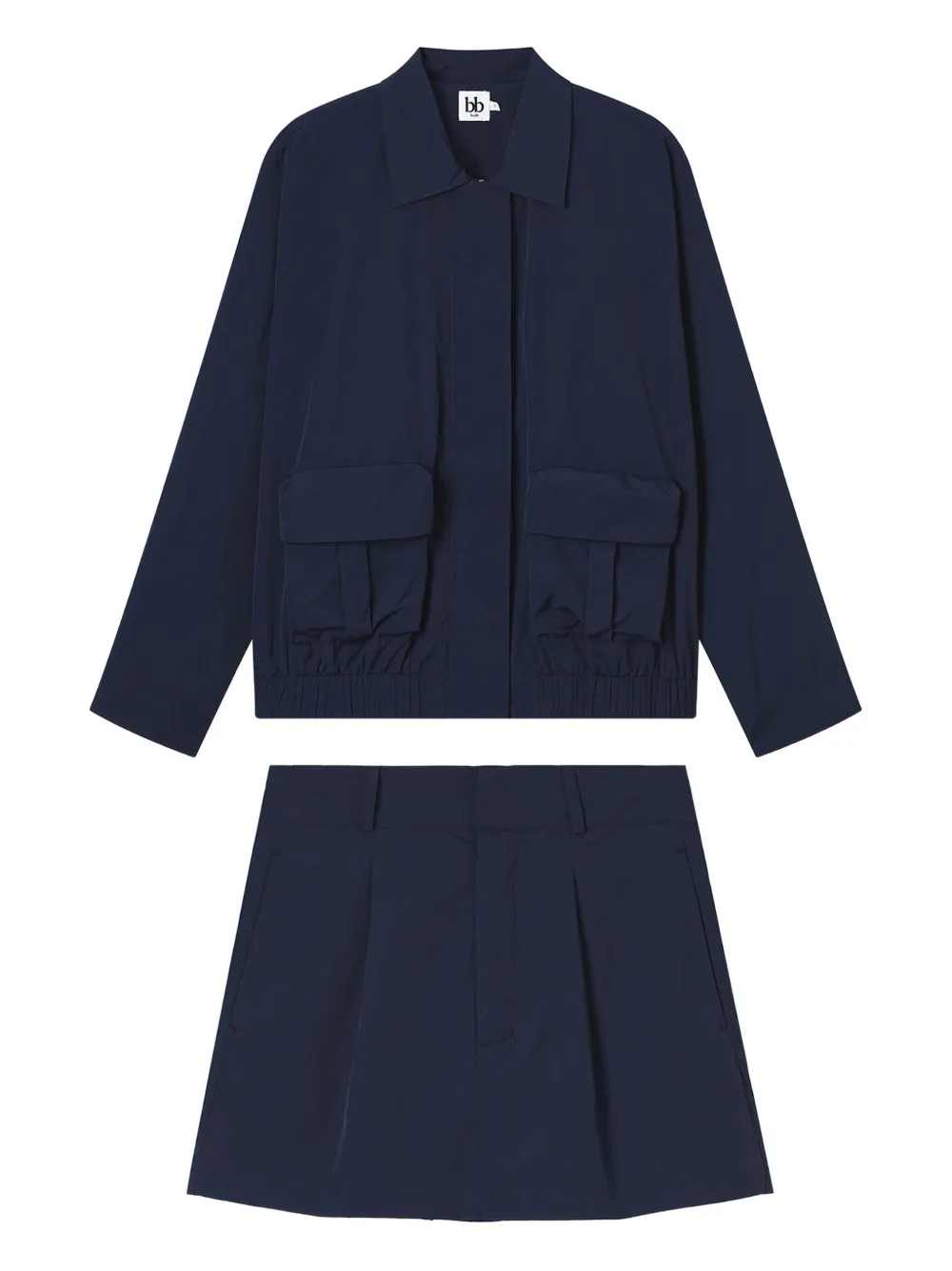 

Комплект из топа и юбки b+ab, синий