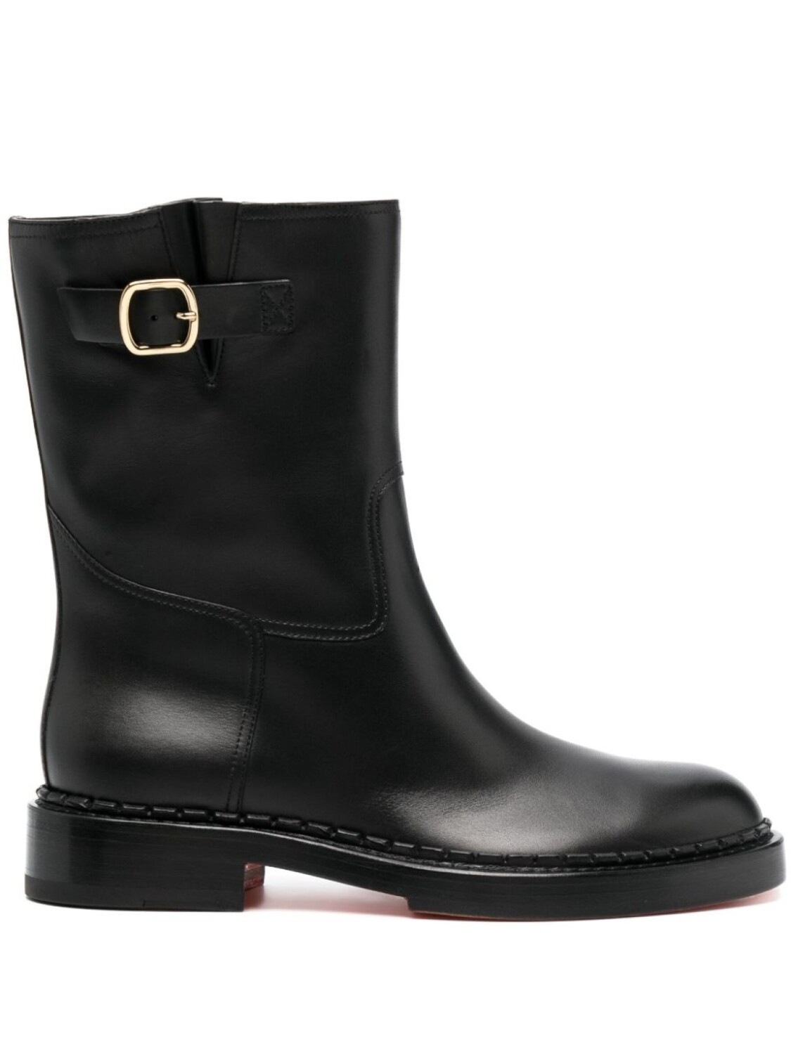 

Ботинки на молнии Santoni, черный