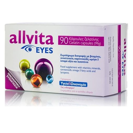 

Глаза Пищевая Добавка Для Здоровья Глаз 90 Капсул Allvita