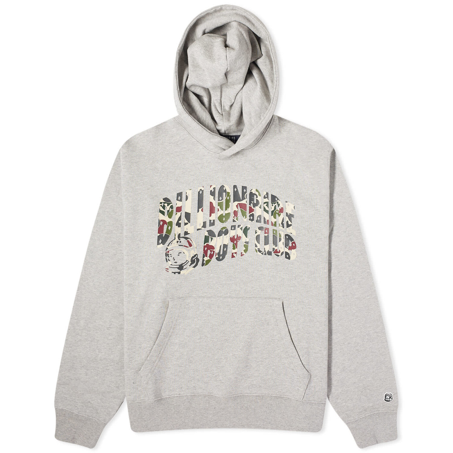

Худи Billionaire Boys Club Duck Camo Arch Logo Popover, цвет Heather Grey