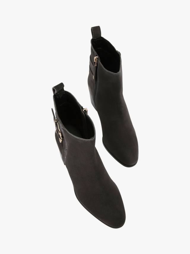 Таня замшевые ботильоны с пряжкой KG Kurt Geiger, цвет Grey Mid — фото 3