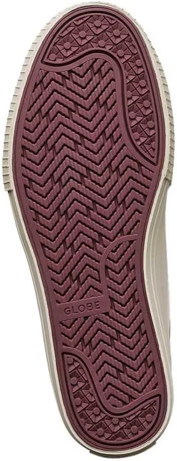 Кроссовки для скейтбординга Globe Gillette, Cream/Pomegranate — фото 2