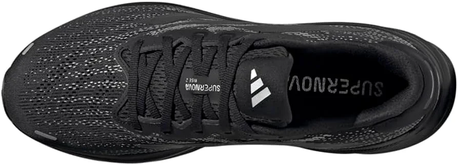 Мужские беговые кроссовки Adidas Supernova Rise 2, черный/металлик — фото 4