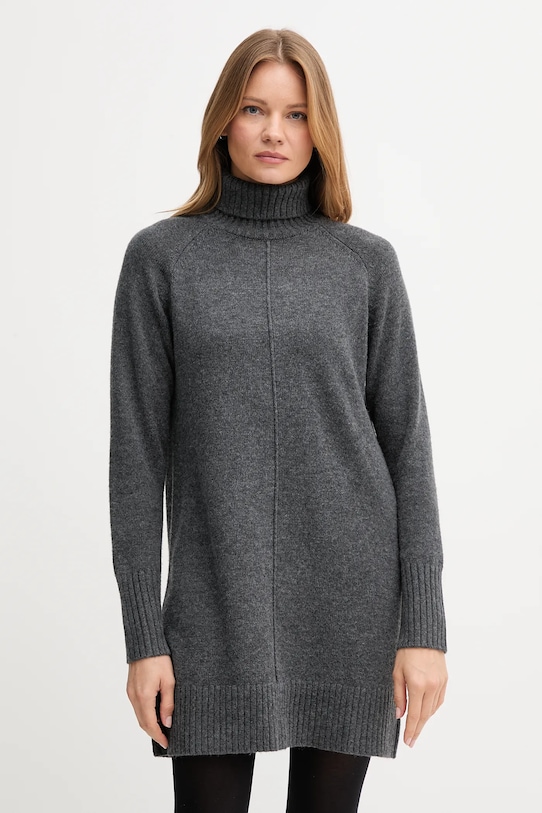 

Платье с шерстью Pepe Jeans, серый