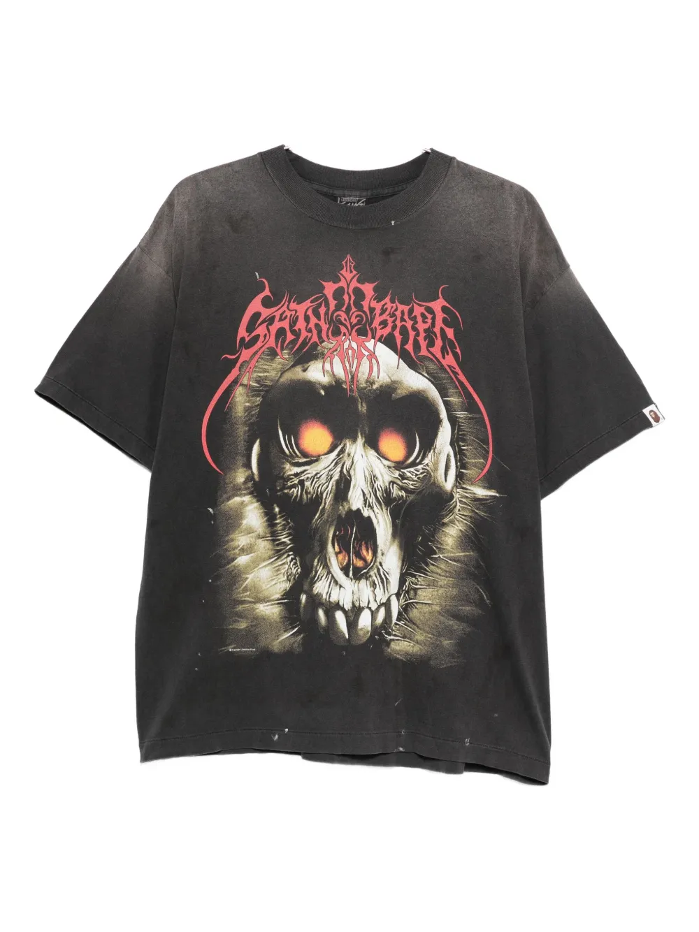 

Футболка с графическим принтом SAINT MXXXXXX, черный