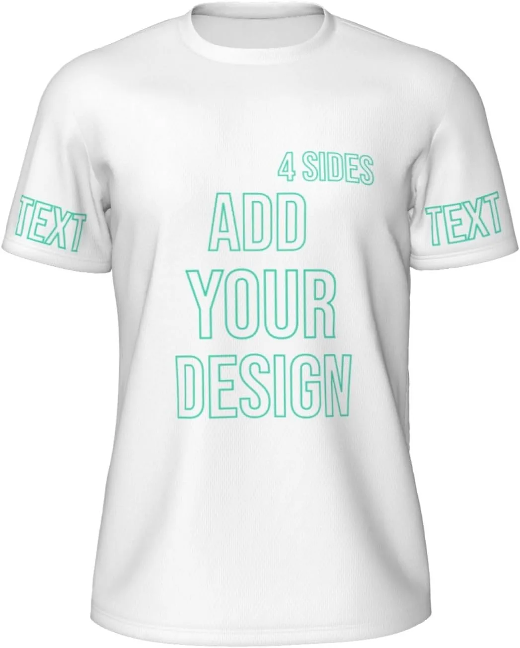 Футболка мужская Custom T-Shirts с принтом — фото 2