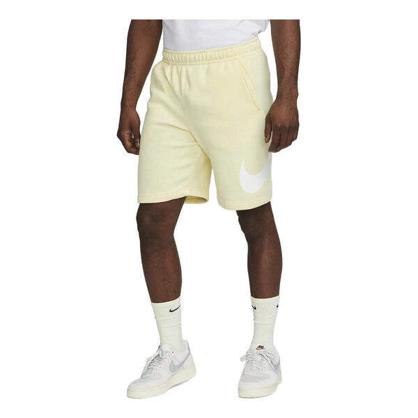 

Шорты sportswear club shorts 'yellow white' Nike, желтый