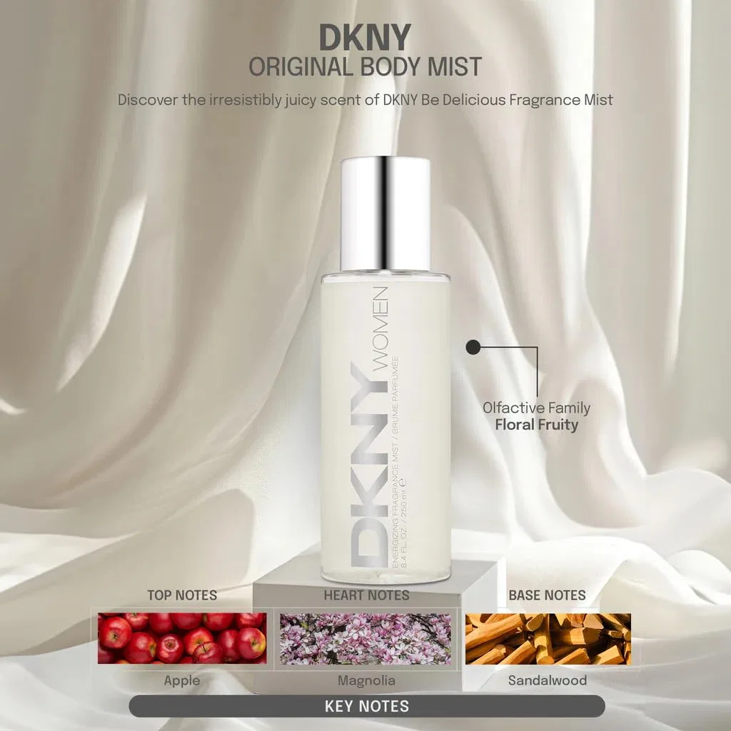 Женский спрей для тела DKNY с цитрусовым и цветочным ароматом 250 мл Dkny — фото 3