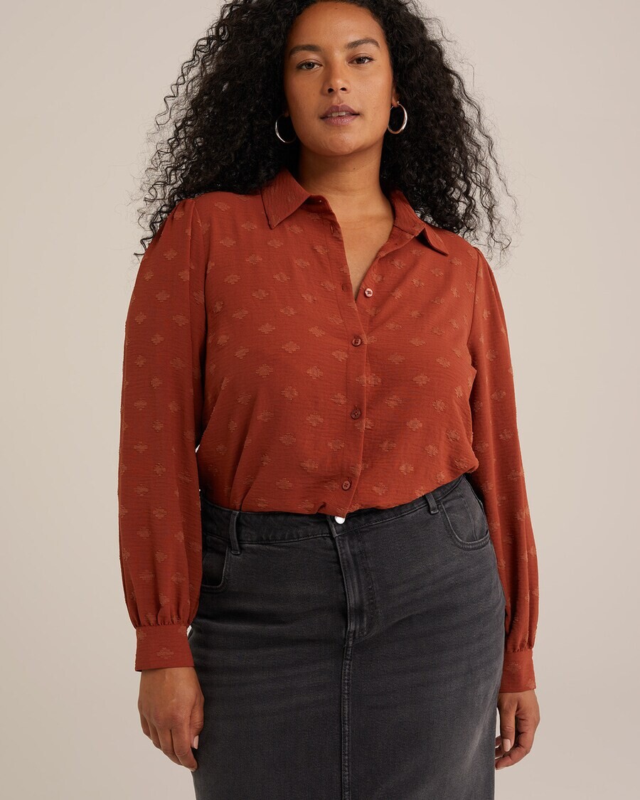 

Рубашка WE Fashion Blouse, цвет auburn