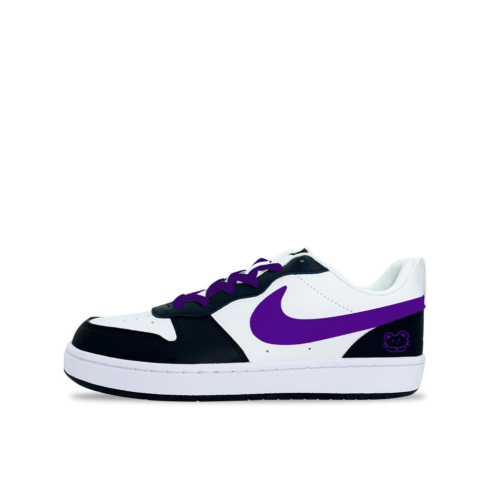 

Nike Кроссовки Court Borough LOW RECRAFT Slip Resistant Abrasion Resistant Low top Skateboard Shoes White Kids'