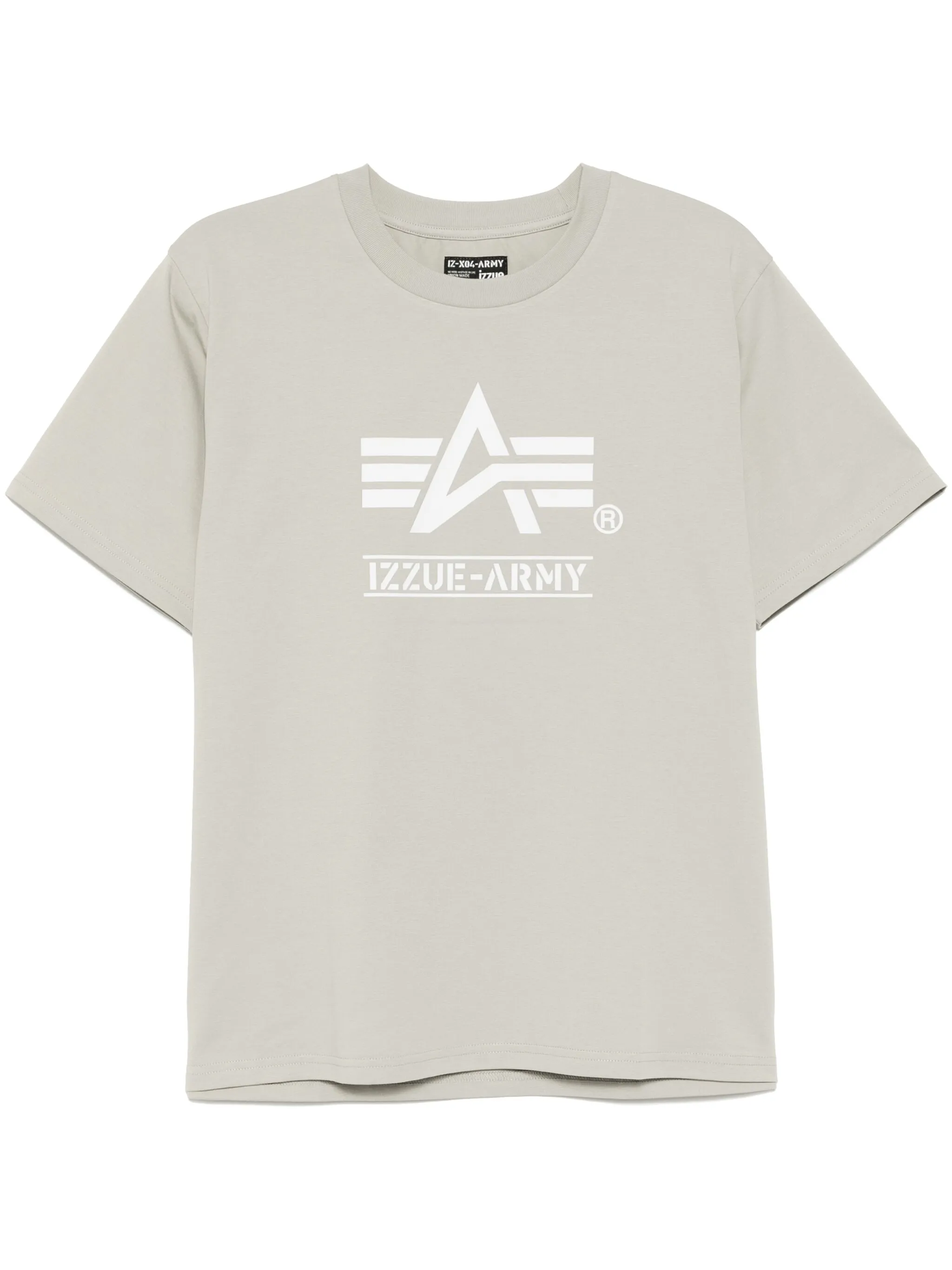 

Футболка с логотипом Izzue, серый