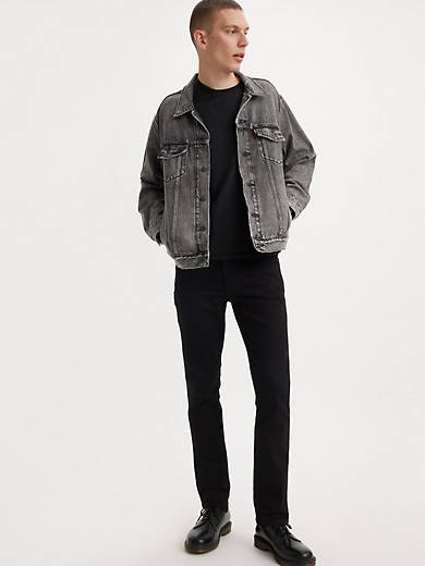 

511 Узкие мужские джинсы Levi's, цвет Black Knight - Stretch