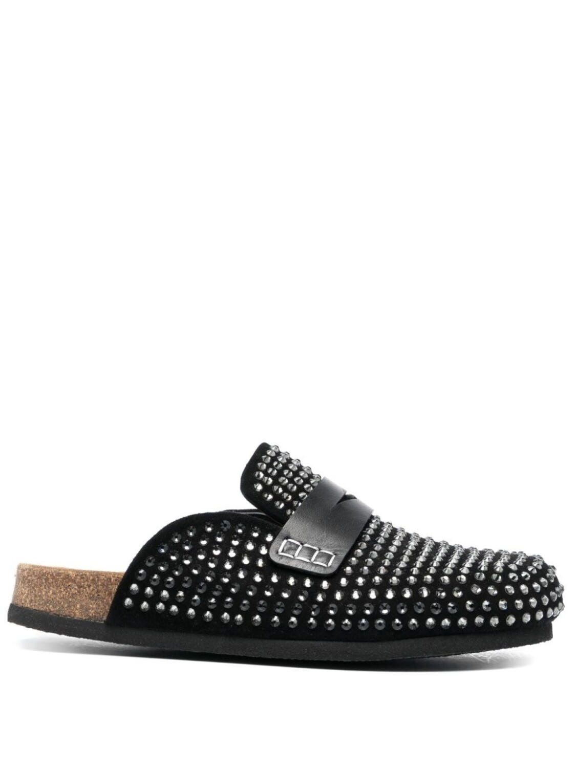 

JW Anderson мюли с кристаллами, черный