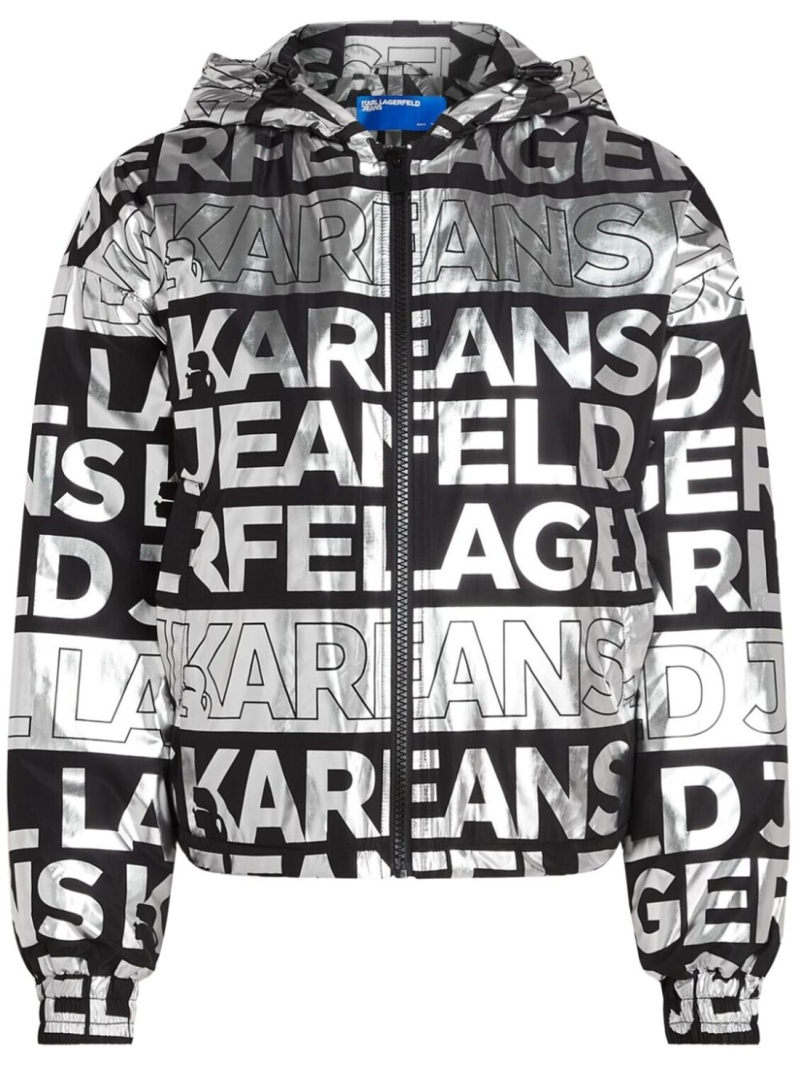 

Куртка с логотипом Karl Lagerfeld Jeans, черный