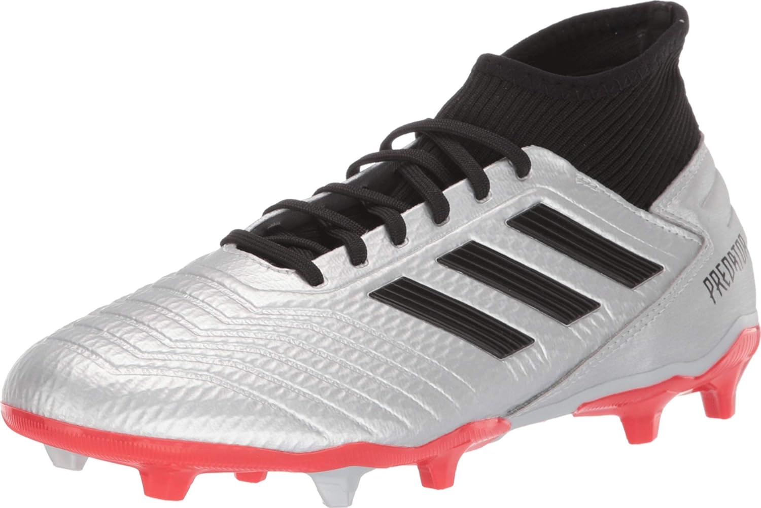 

Футбольные бутсы adidas Predator 19.3 FG SIL/Black/Red (F35595), черный/красный/ярко-красный