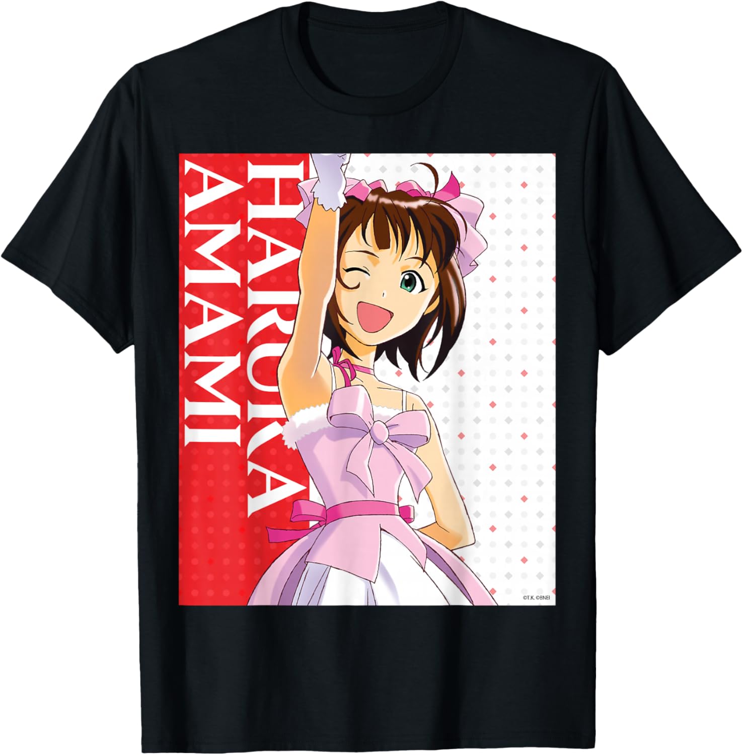 

Футболка iDOLM@STER Haruka Tenkai Snow Strawberry Ver Bandai Namco Entertainment Inc., черный