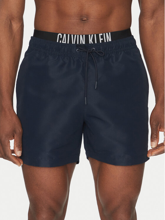 

Шорты для плавания стандартный крой KM0KM01093 Calvin Klein Swimwear, синий