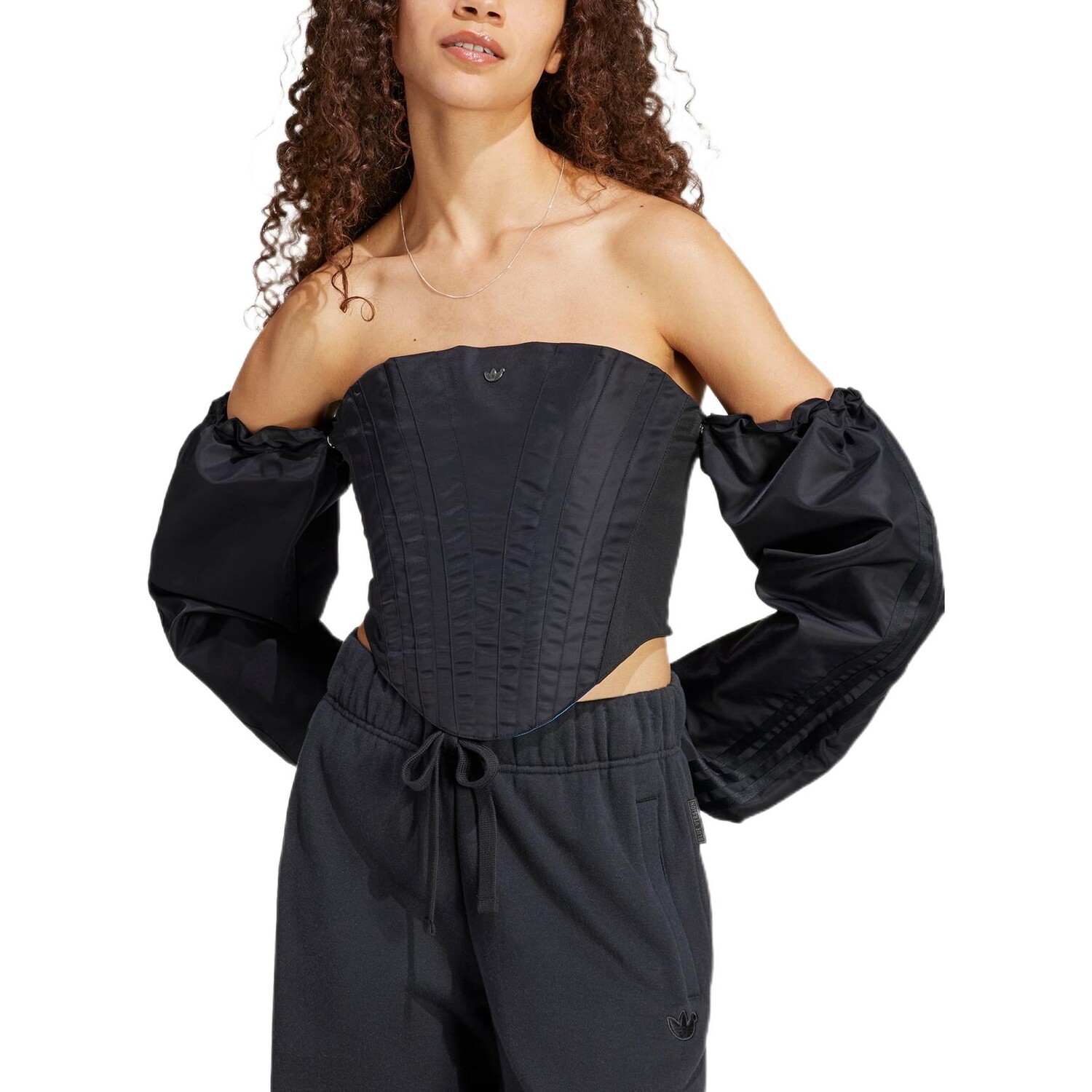 Рубашка унисекс Adidas Originals, цвет Black — фото 2