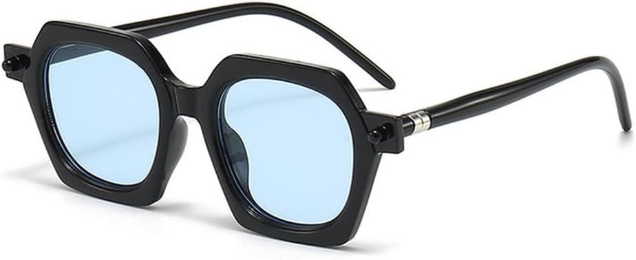 

Солнцезащитные очки LVTFCO в винтажной оправе с большой рамкой для женщин и мужчин, ретро-очки с многоугольными линзами, прямоугольные солнцезащитные очки для мужчин и женщин, 7