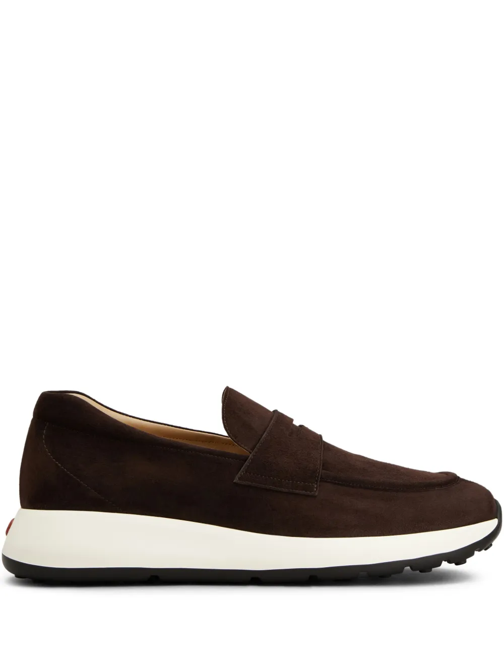 

Замшевые лоферы TOD'S, коричневый