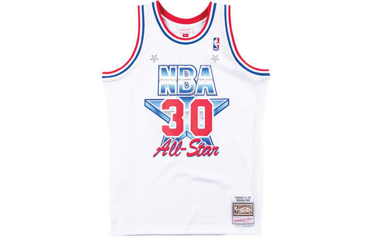 

Mitchell Ness Футболка Mitchell & Ness для баскетбола, мужская, белая