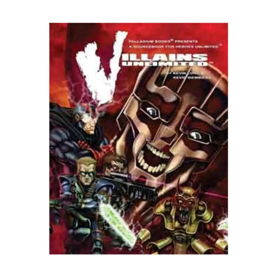 

Villains Unlimited (2nd Edition), Heroes Unlimited, мягкая обложка
