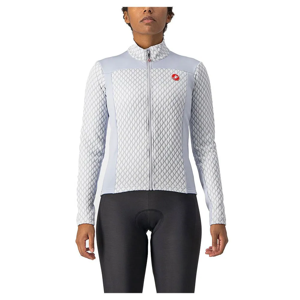 

Джерси с длинным рукавом Castelli Sfida FZ, белый