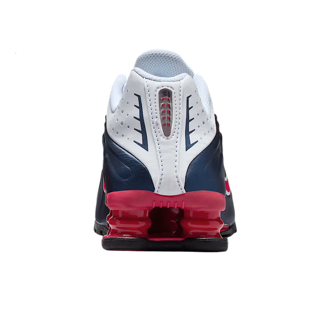 Детские кроссовки Shox R4 для подростков Nike, темно-синий — фото 3
