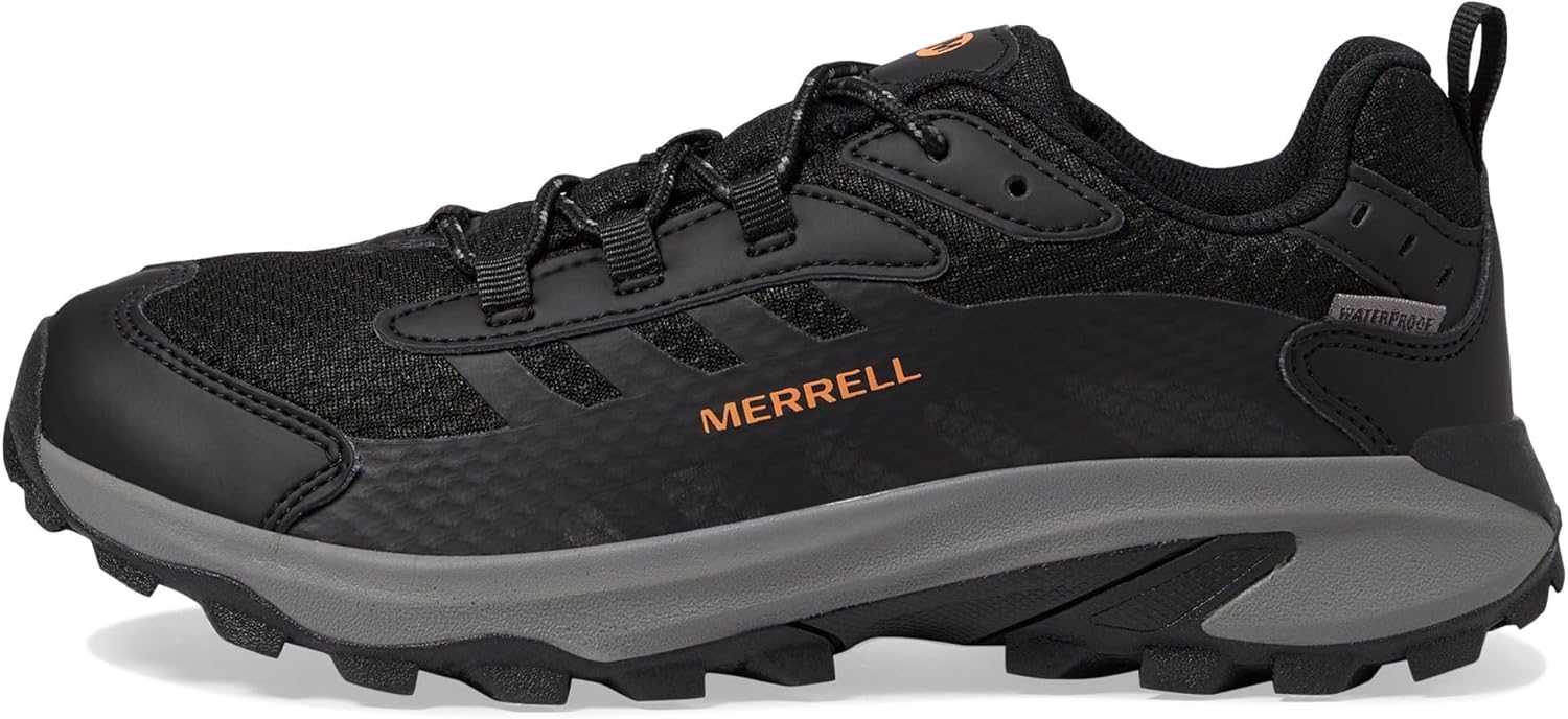 Детские водонепроницаемые кроссовки Merrell Moab Speed 2 унисекс, черный — фото 4