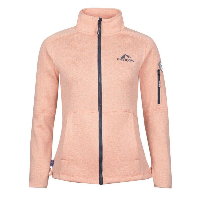 

Куртка флисовая Westfjord, цвет pfirsichfarben/gletscherblau
