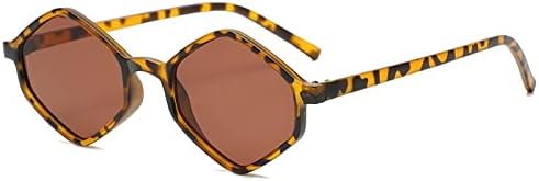 

Солнцезащитные очки Rhombus 2027 для женщин, ретро-очки, черные солнцезащитные очки для мужчин, очки с защитой от УФ-излучения UV400, очки с леопардовым принтом MTZJH, Leopard Tea