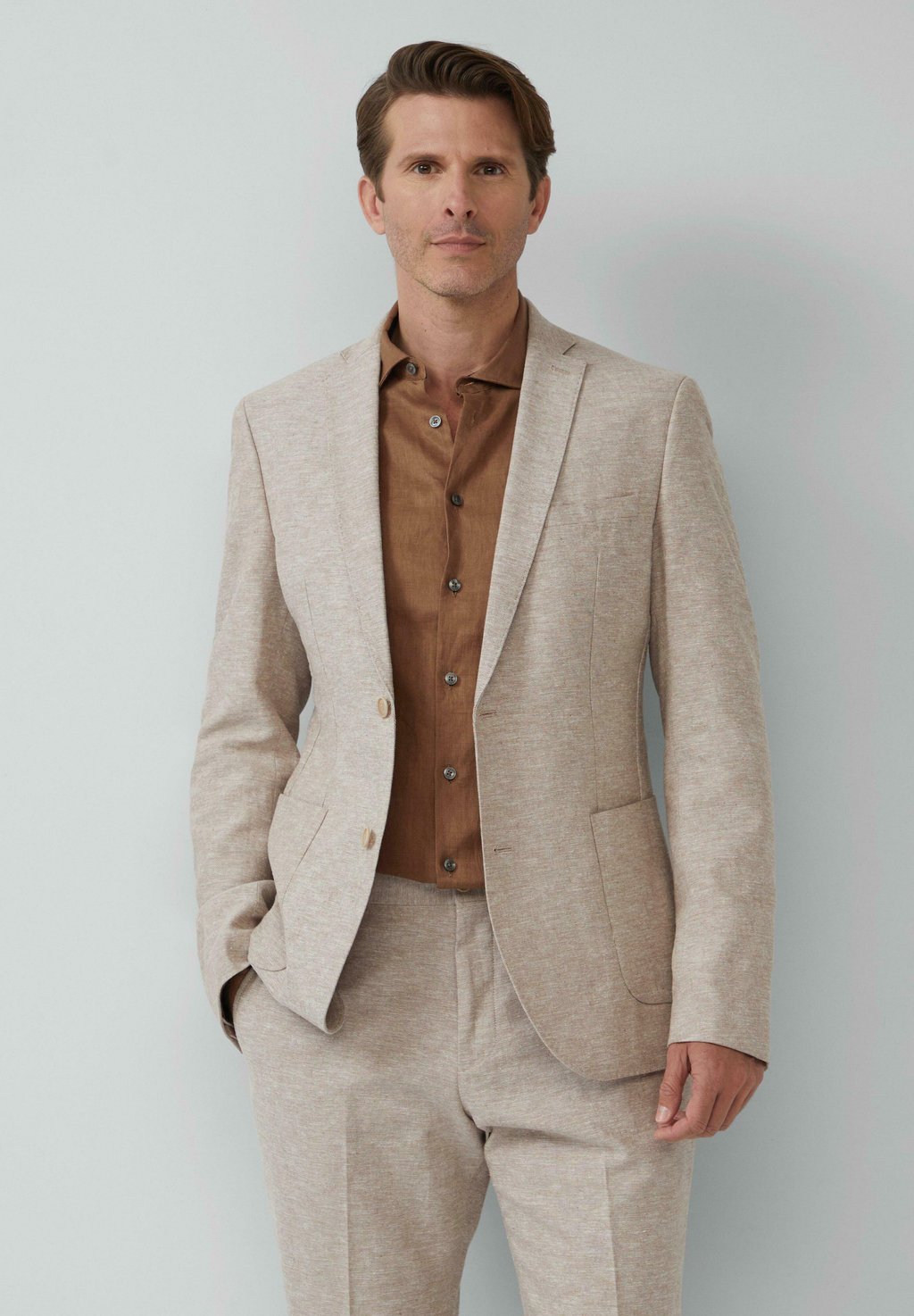 

Пиджак-блейзер Suit jacket s.Oliver BLACK LABEL, песочный