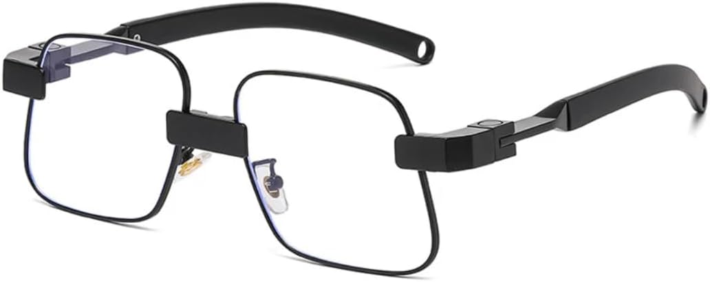 

Популярные модные квадратные солнцезащитные очки для женщин с защитой от УФ-излучения UV400, ретро-стиль, прозрачные линзы, модные солнцезащитные очки с градиентным покрытием для мужчин TVTBBVV, Black Clear