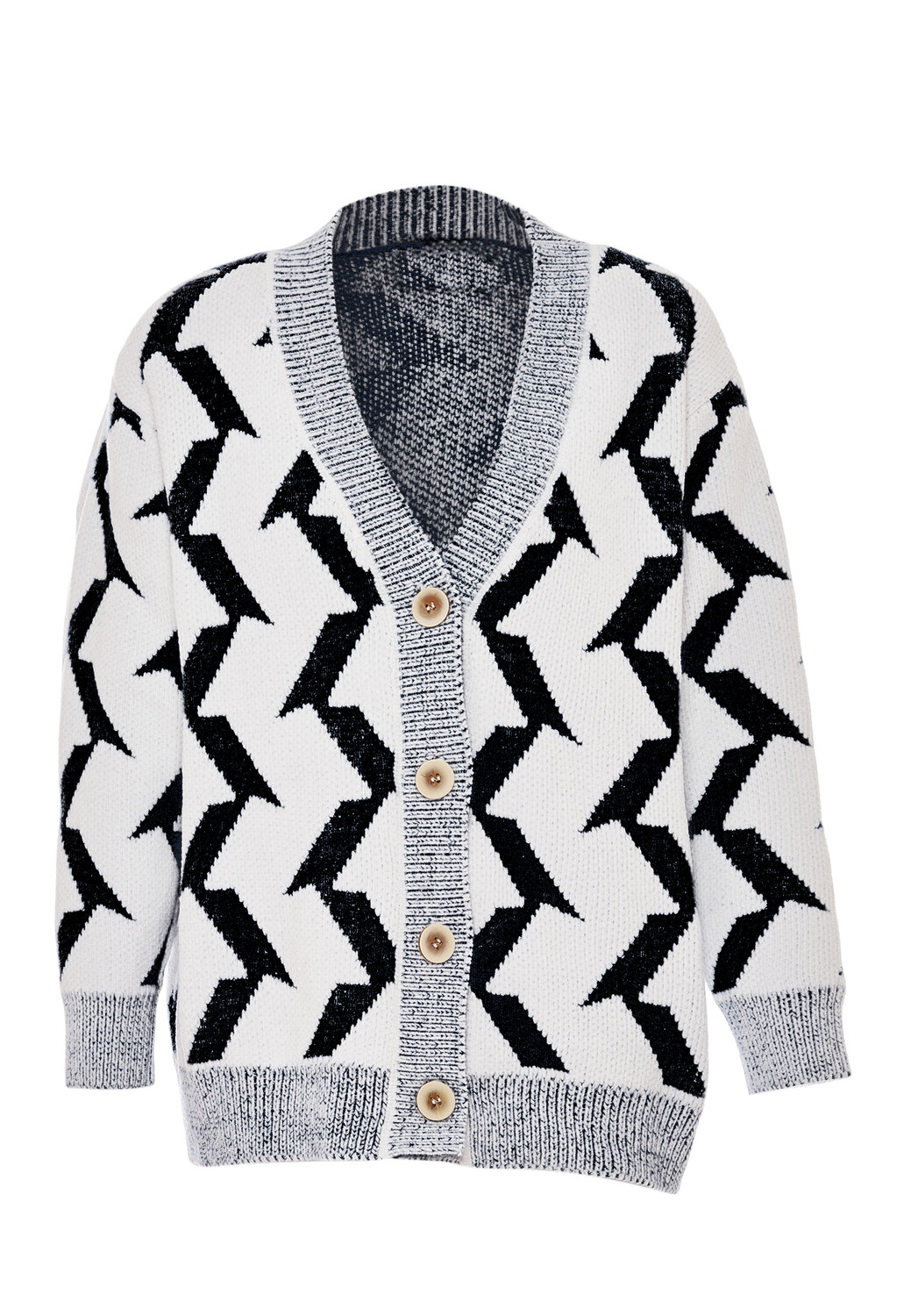 

Толстовка Poomi Strickjacke, черный