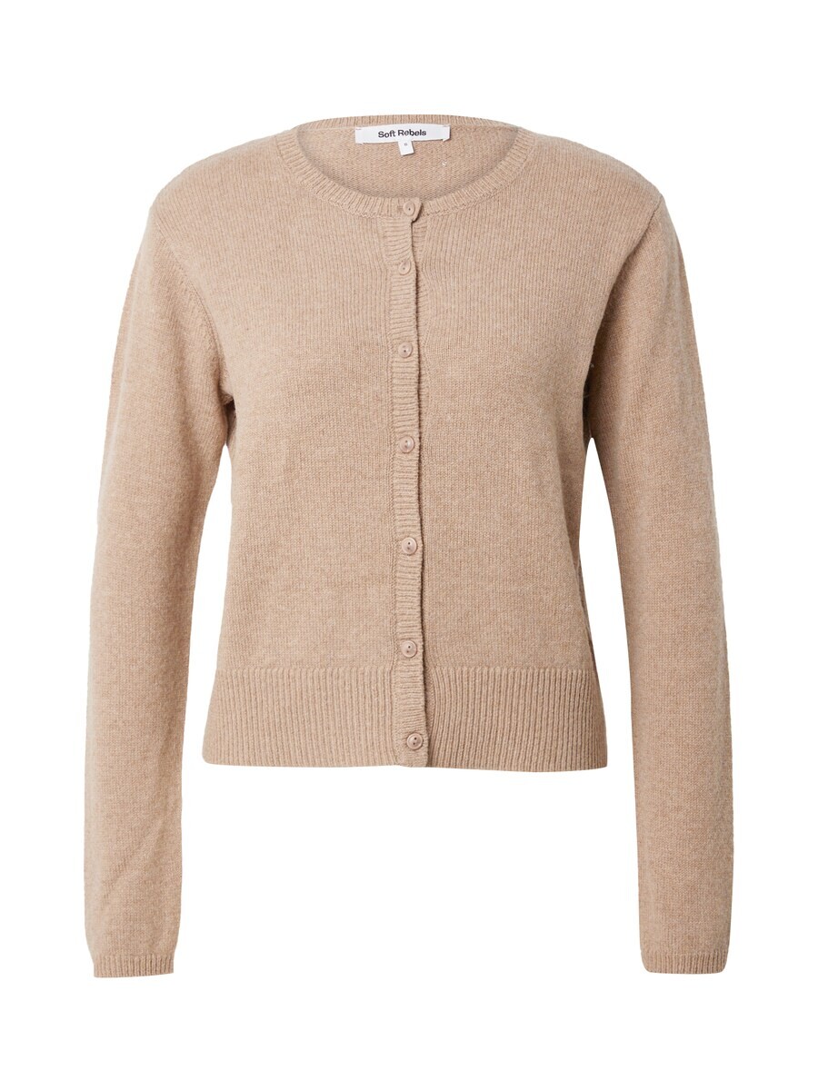 

Кардиган Soft Rebels Knit Cardigan Luni, светло-коричневый