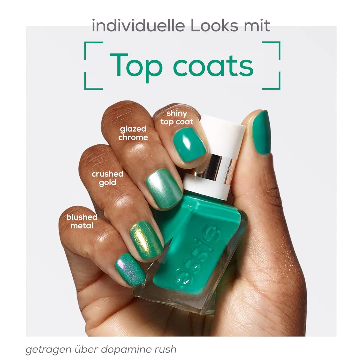 Набор гель-лаков essie Gel Dusk Dream с верхним покрытием Essie — фото 4