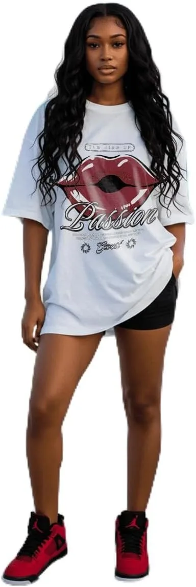 

G West The Kiss of Passion Oversized T-Shirt