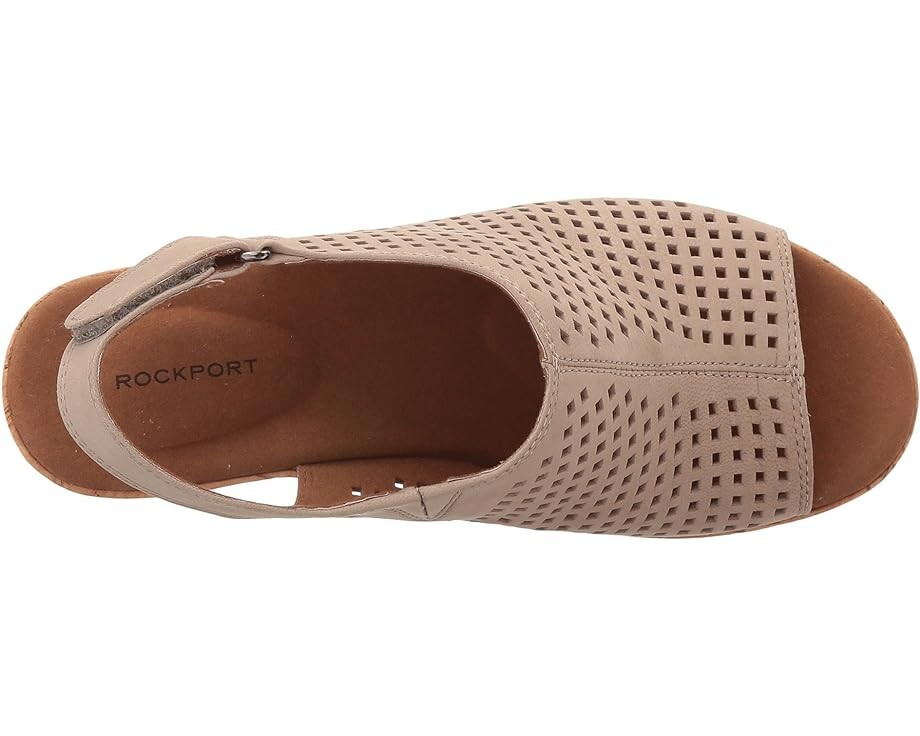 Туфли Rockport Briah Perf Sling, цвет Taupe Leather — фото 2