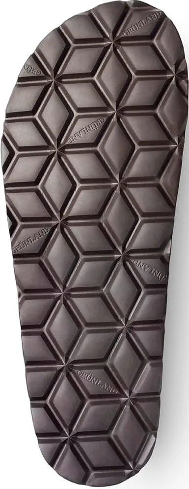 

Мужские сабо Grunland Roby CB7034, кожаные сандалии, сделанные в Италии GRÜNLAND, черный