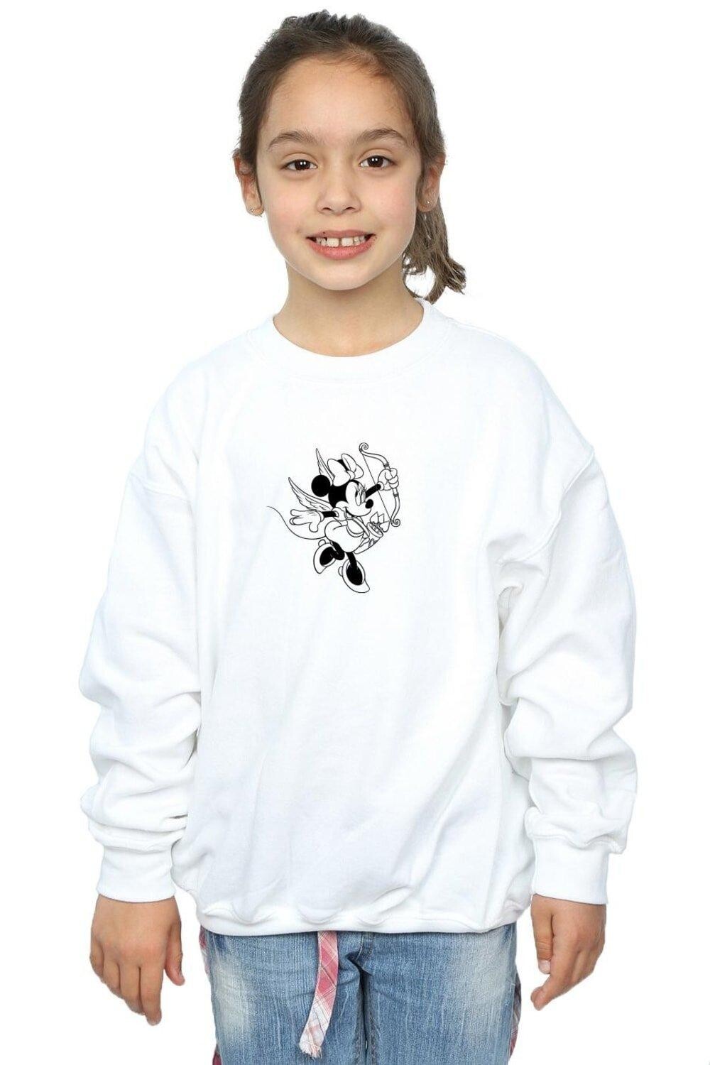 

Толстовка Minnie Mouse Love Cherub Disney, белый