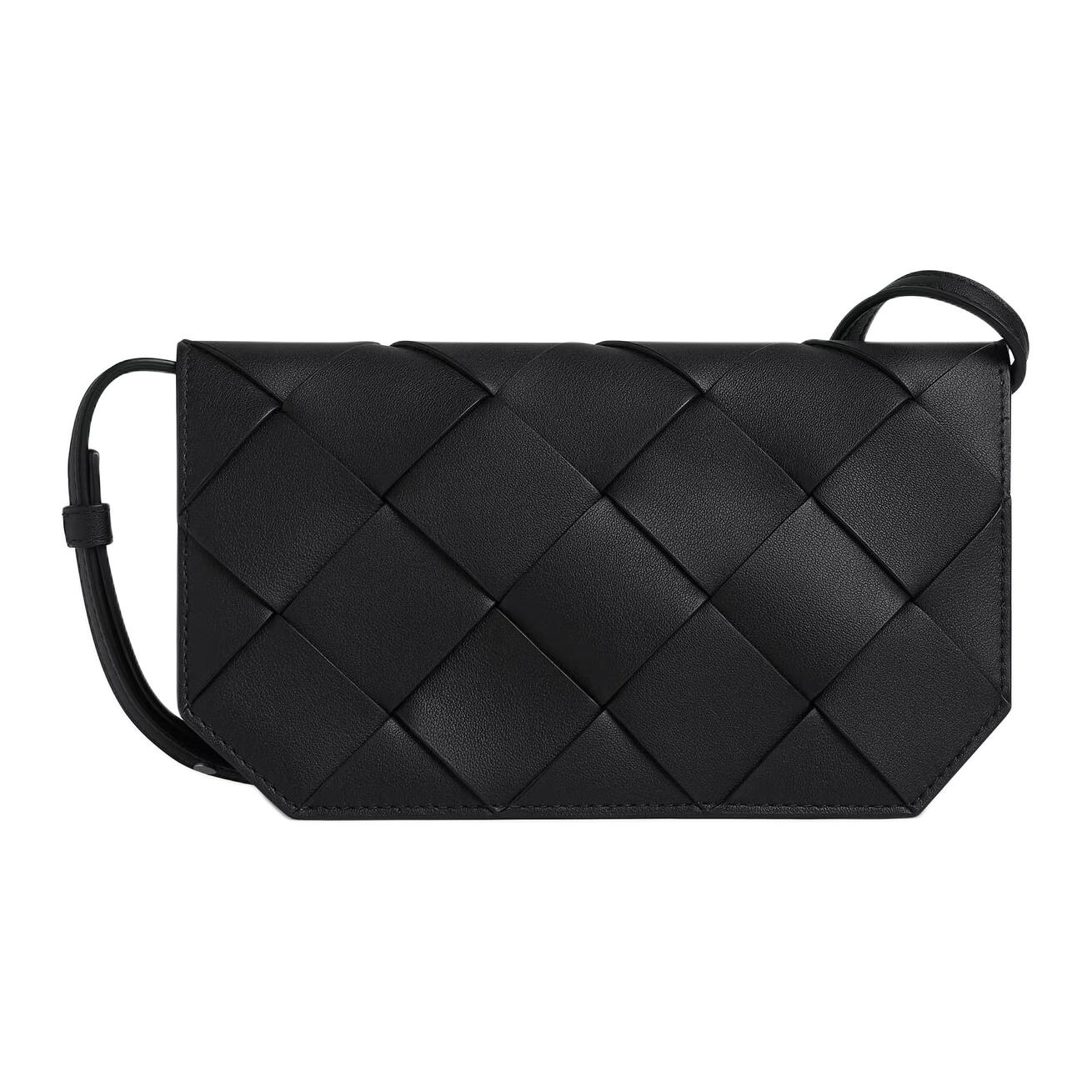

Bottega Veneta Диаго Кожаная сумка через плечо мужская черная