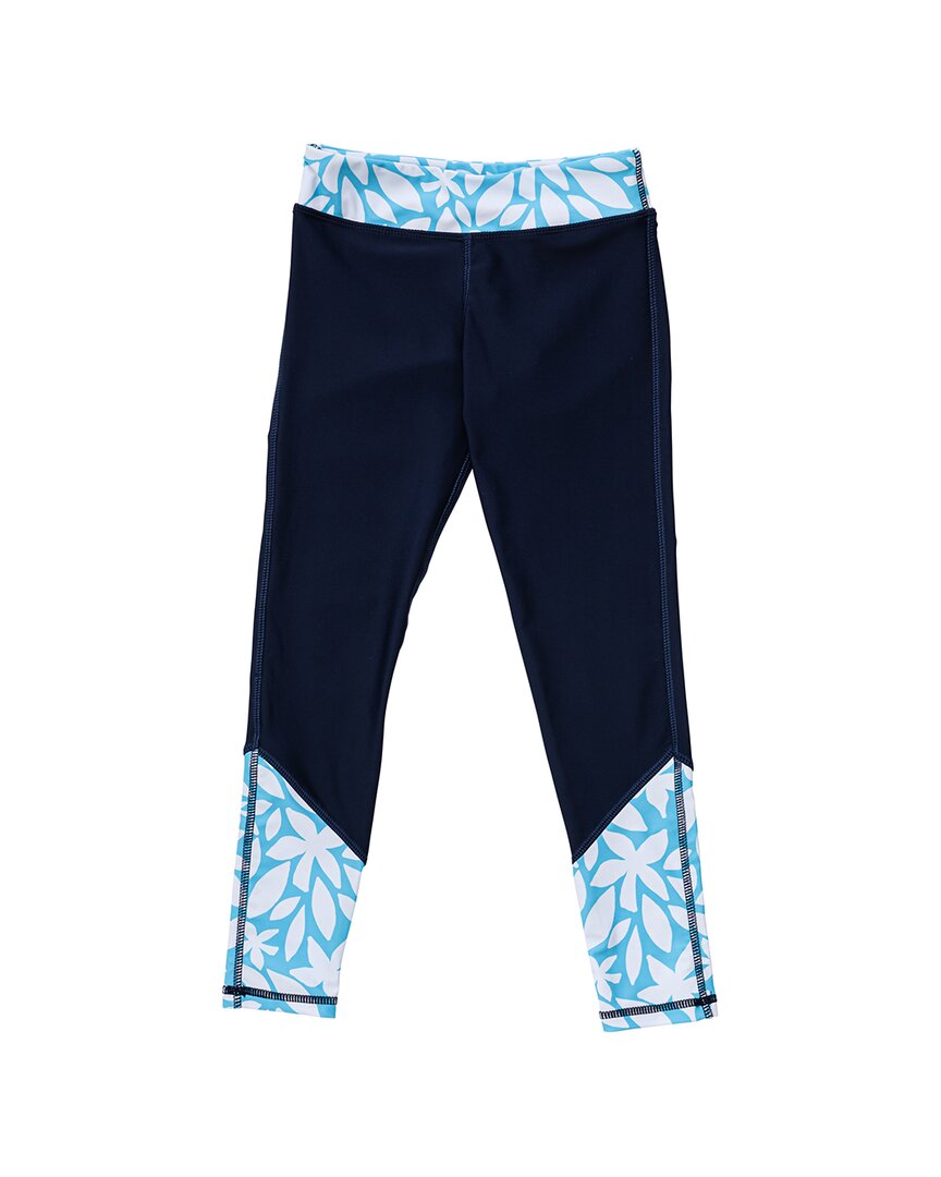 

Леггинсы для плавания Snapper Rock Aqua Bloom Sustainable, синий