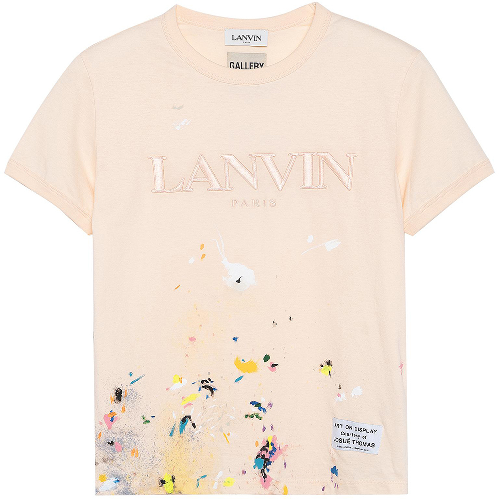 

Lanvin Футболка Gallery Dept X Women's Short Sleeve Embroidered 'Multicolor'