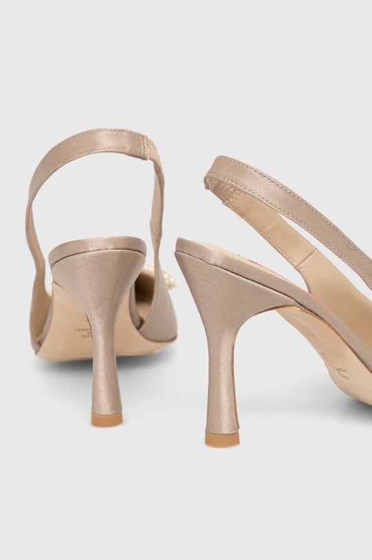 Ayanna на высоких каблуках Satin Pearl Custommade, коричневый — фото 3