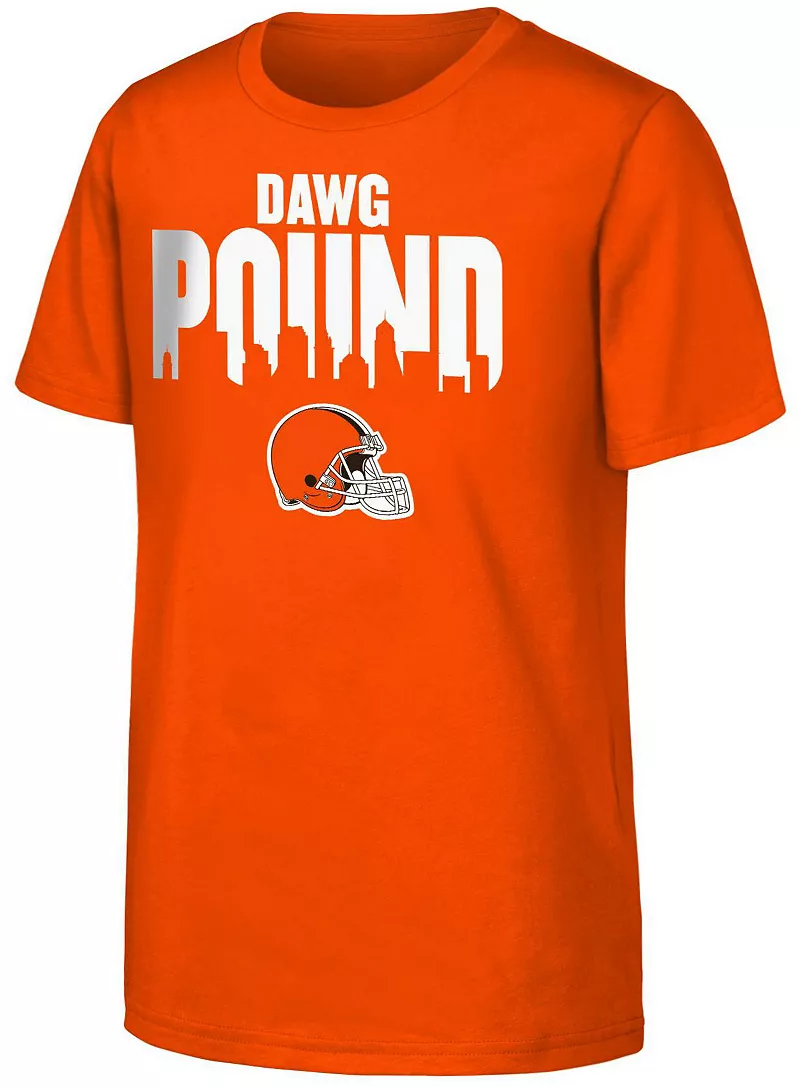 

Одежда команды НФЛ Молодежная оранжевая футболка Cleveland Browns Team Sport Local NFL Team Apparel